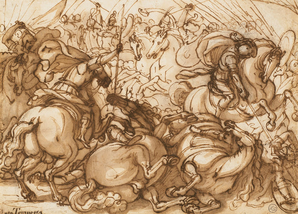 A battle scene