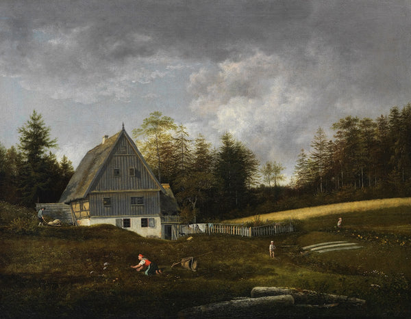 Mühle im Plauenschen Grund bei Dresden 1790 1810