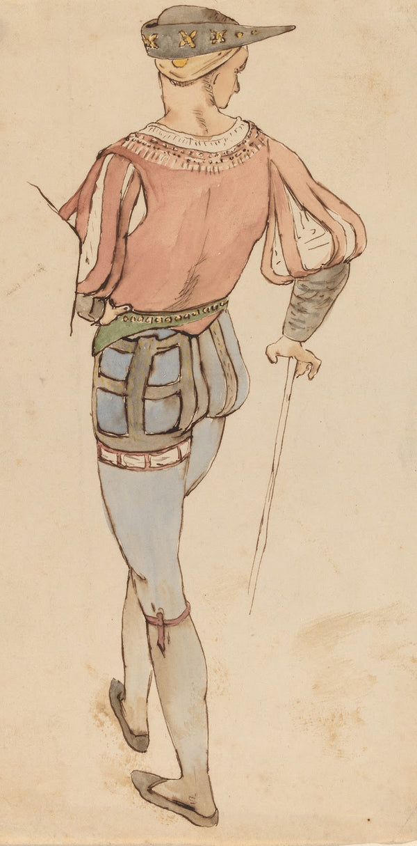 Study after Old Master c 1858
