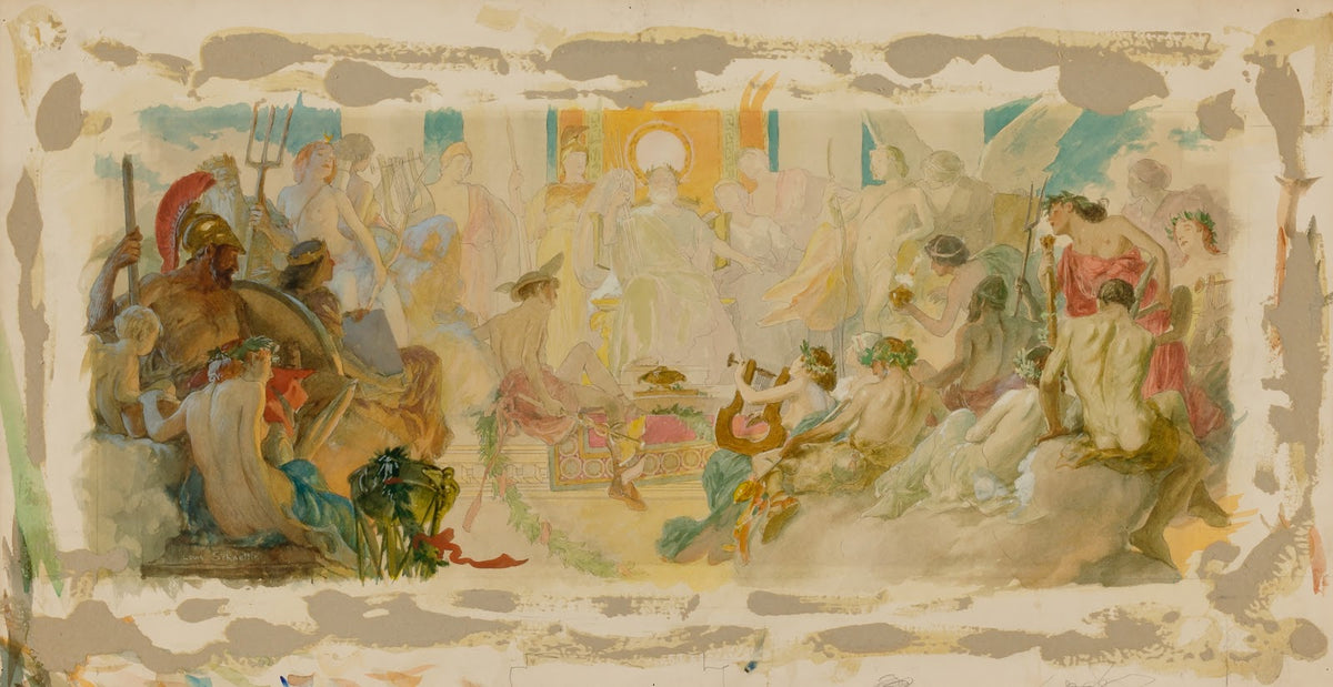 Conclave of the Gods ca 1916