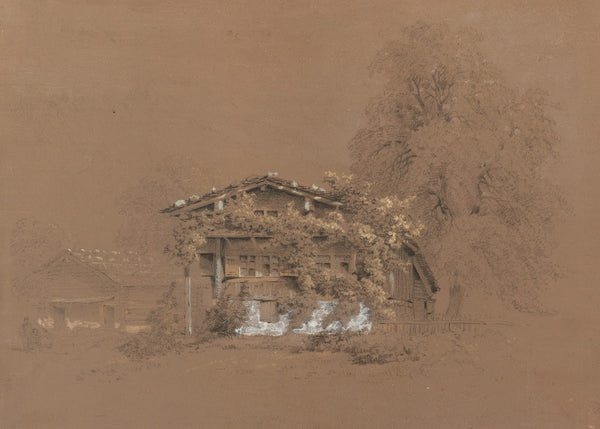 Bauernhof im Berner Oberland 1825   1830