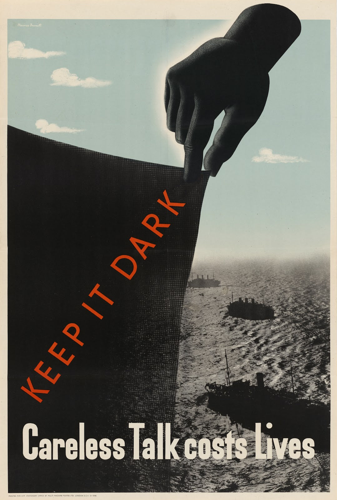Keep it Dark  Careless Talk Costs Lives