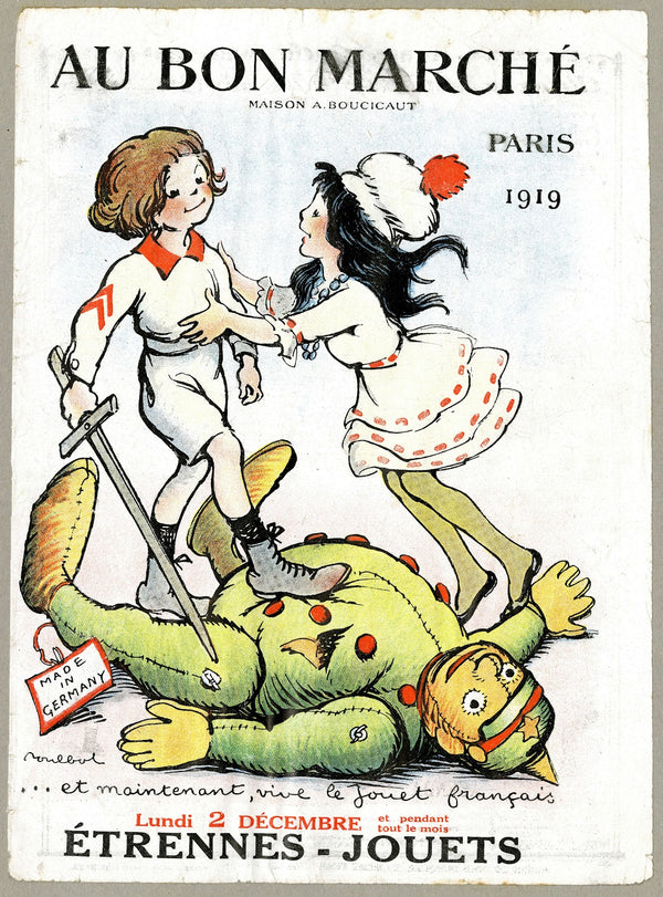 Au Bon Marché  Etrennes jouets 1919