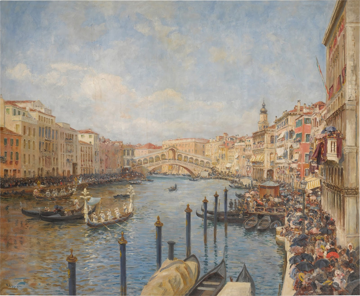 View of Venice during Carnival