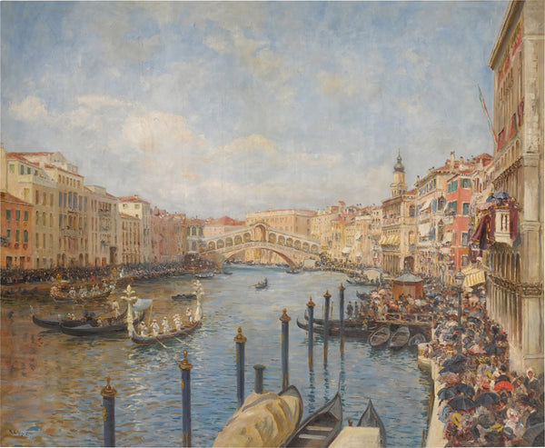 View of Venice during Carnival