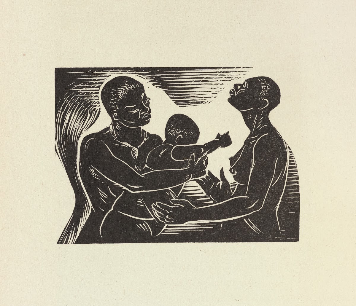 The mommy say Bless God Aint nobody going to kill my child 1946