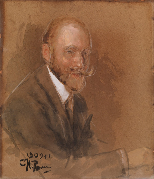 Portrait of Prince Vladimir Baryatinsky 1909