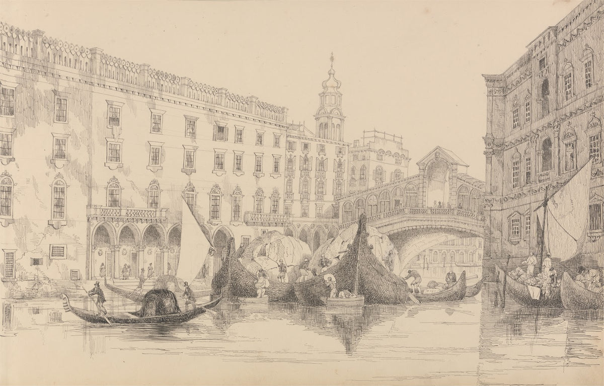 The Rialto  Venice 1840
