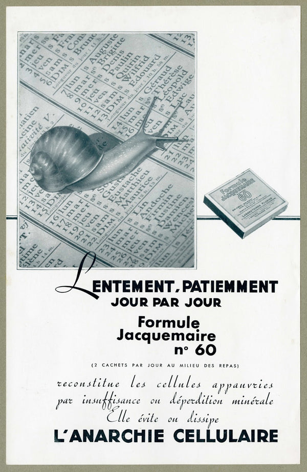 Lentement patiemment jour par jour 1910 1950