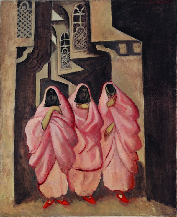 Three Women on the Street of Baghdad 1919