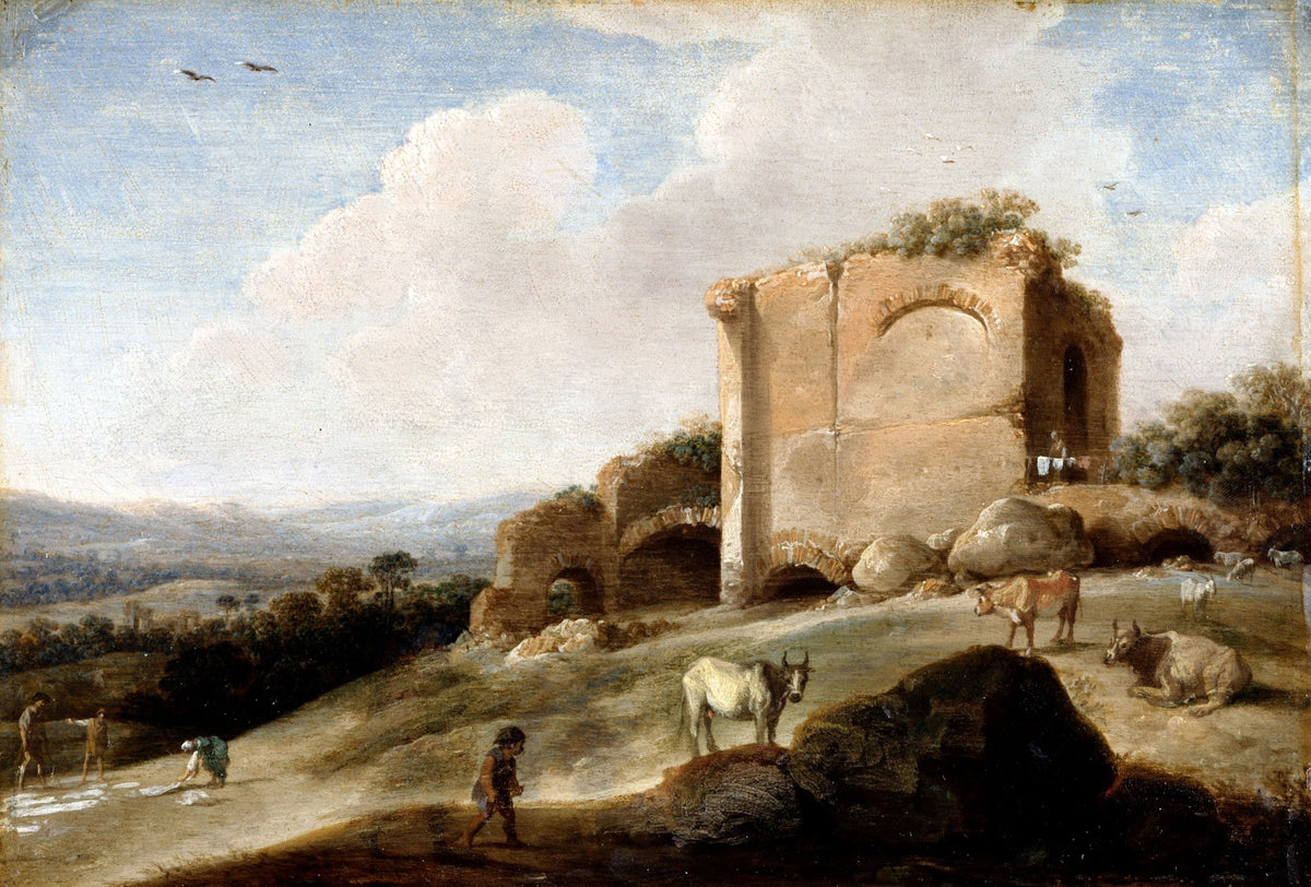 Landscape with a Roman Ruin