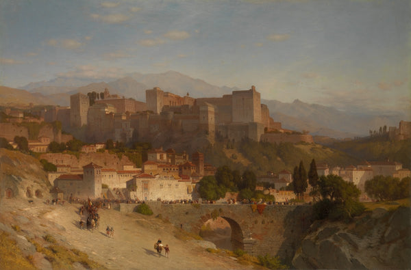 The Hill of the Alhambra Granada 1865