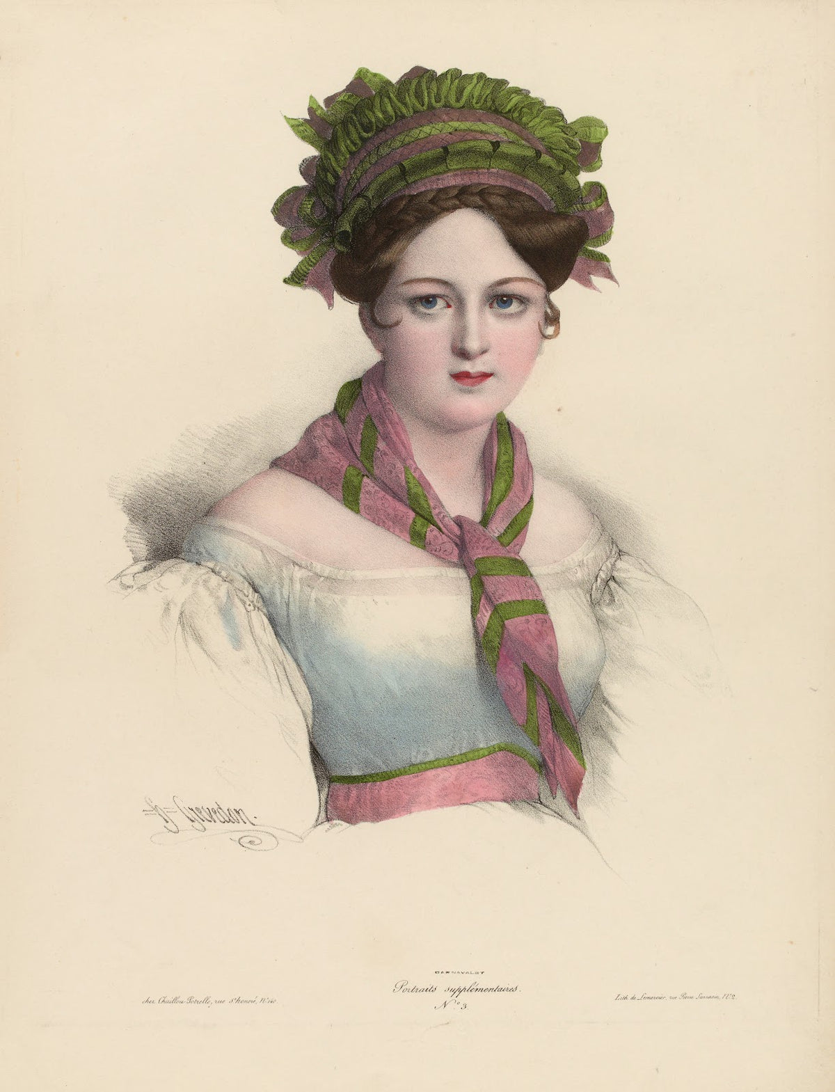 Portraits supplémentaires 1828 1830