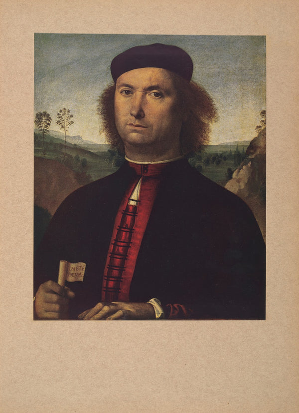 Perugino Ritratto di Francesco delle Opere 1910